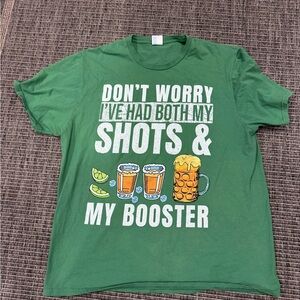 Port and Company Green Short Sleeve Tee